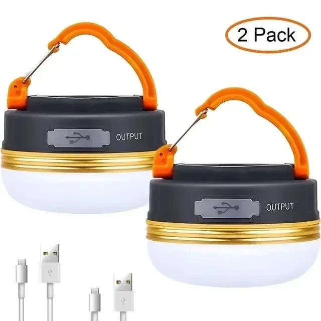 10W Rechargeable Camping Lantern with COB+LED-3PC
