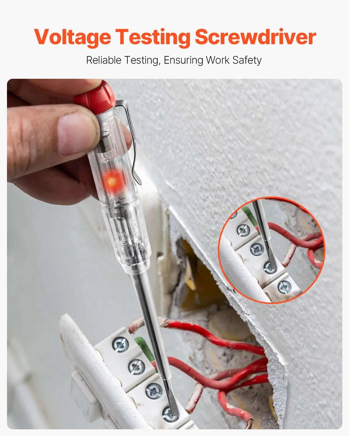 11-Piece 1000V Insulated Screwdriver Set with Voltage Tester-Socket 16PCs / United States