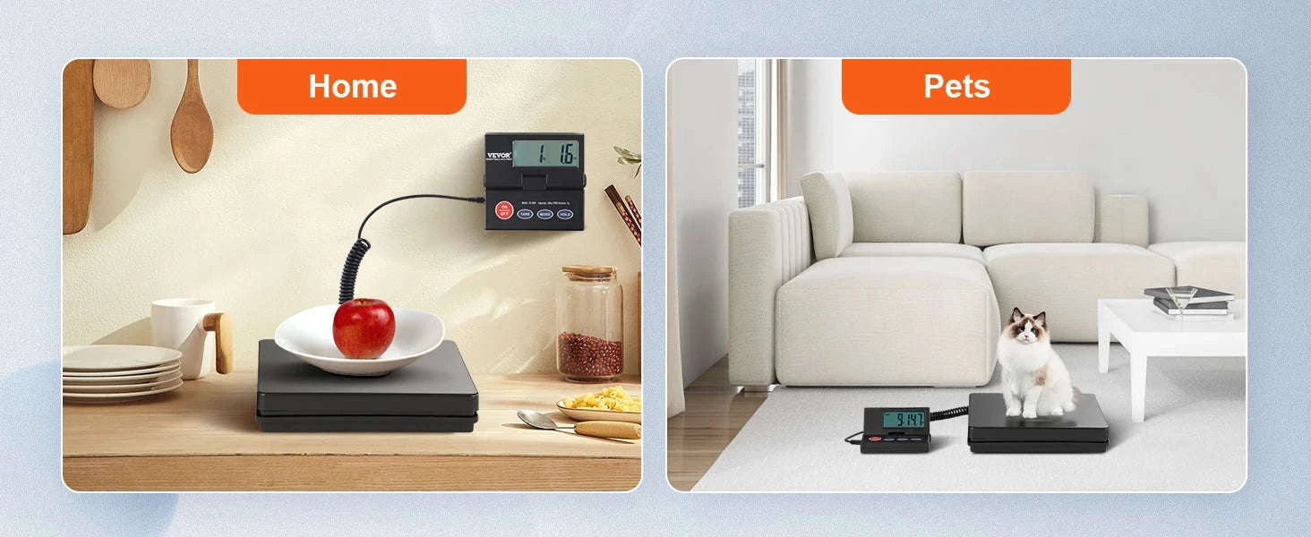 110 lb Digital Postal Shipping Scale with Foldable LCD Screen-110 lbs / Poland