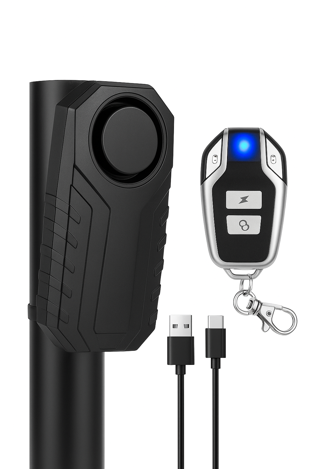 113dB Wireless Motorcycle Alarm with Remote Control