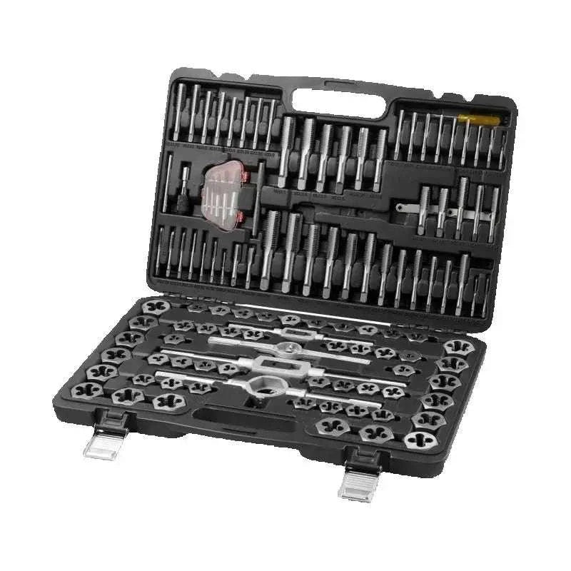 116-Piece Tap and Die Set Metric & SAE Threading Tool Kit-116PCs Metric SAE / spain