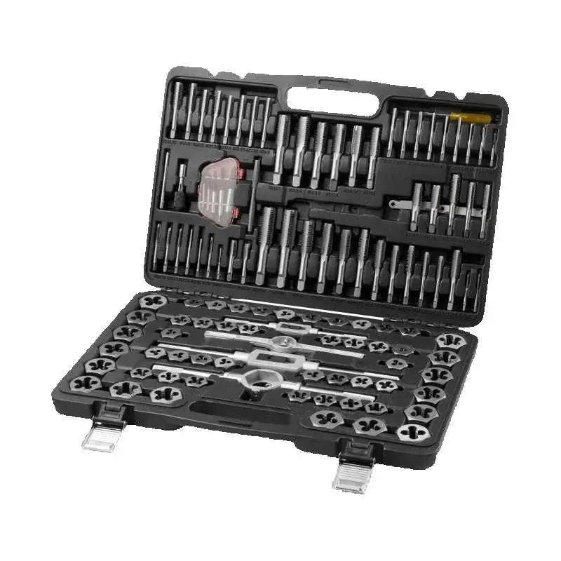 116‑Piece Tap and Die Set with Metric & SAE Threading Tools-116PCs Metric SAE / spain