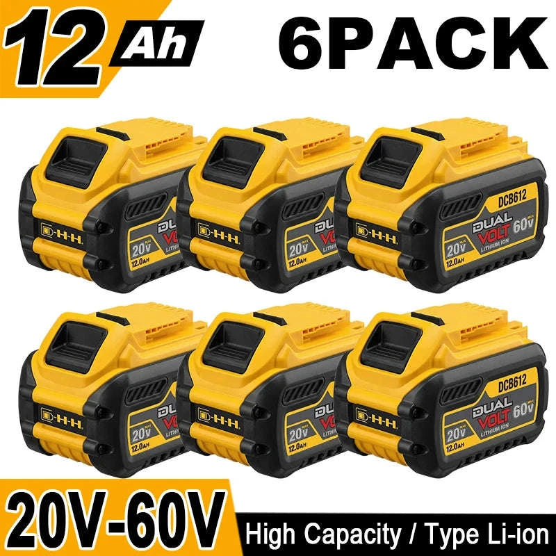 12.0Ah Lithium-Ion Battery Pack for 20V/60V MAX Tools-2pcs / 20-60V / United States