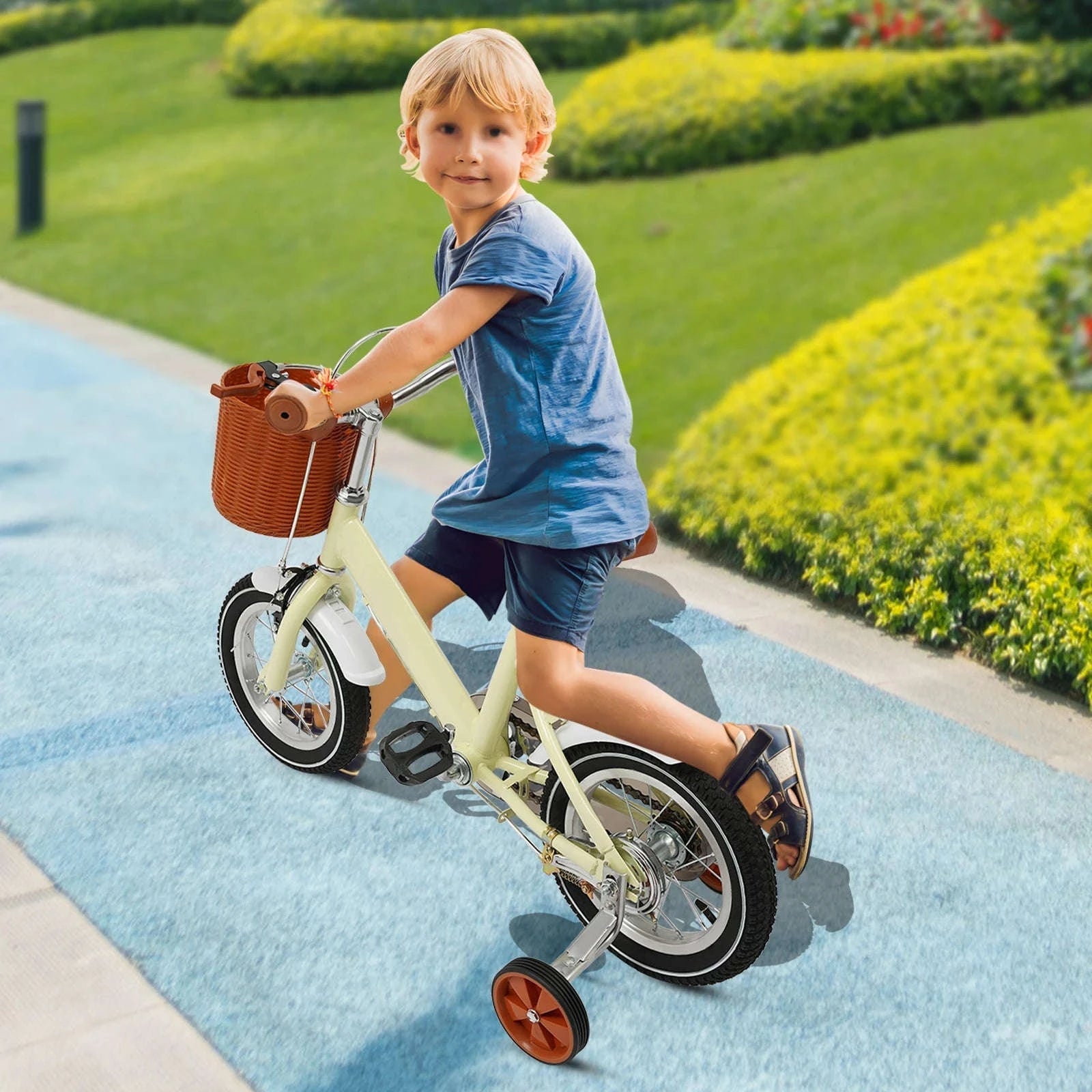 12-Inch Kids Bike for Early Riders-Green / GERMANY