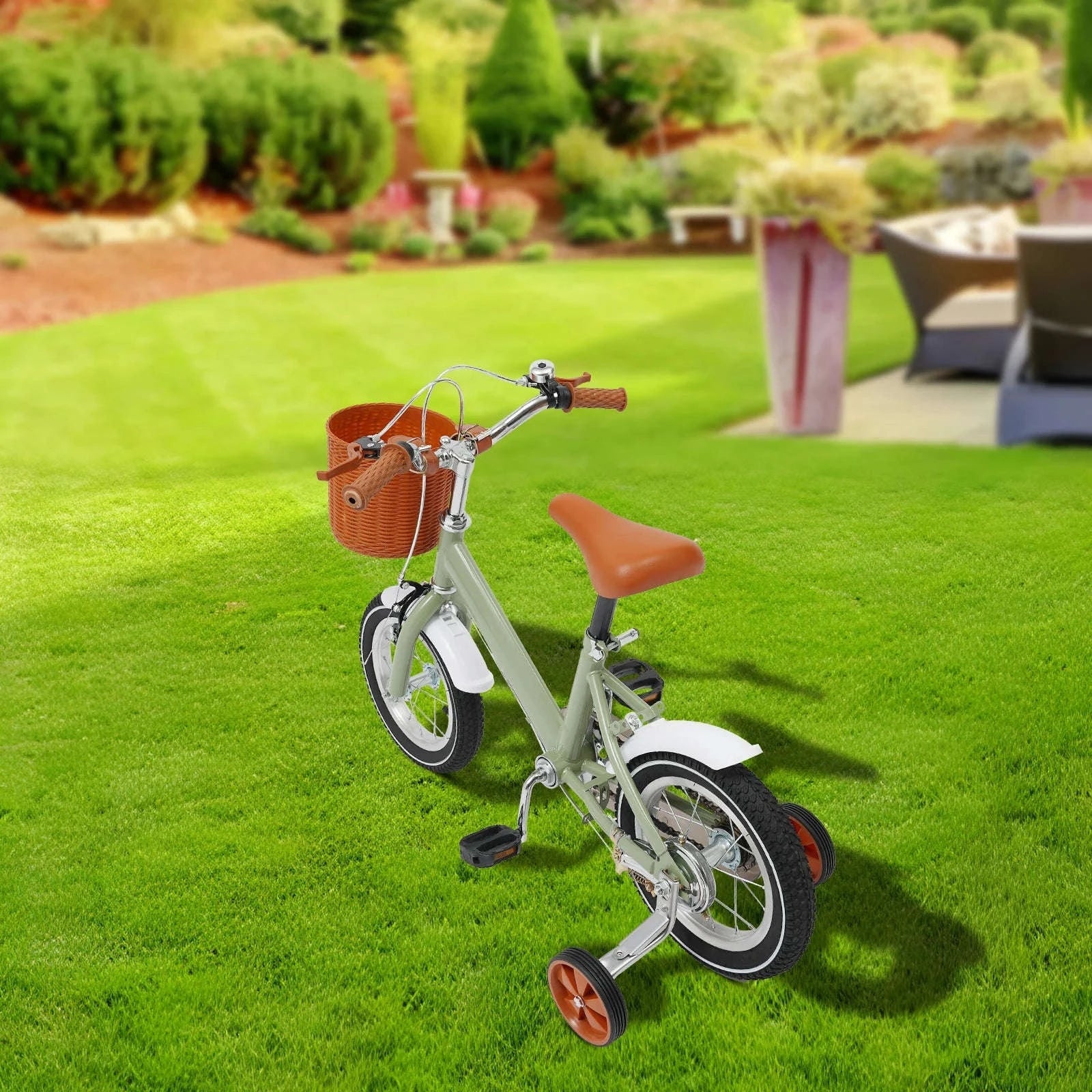 12-Inch Kids Bike for Early Riders-Green / GERMANY