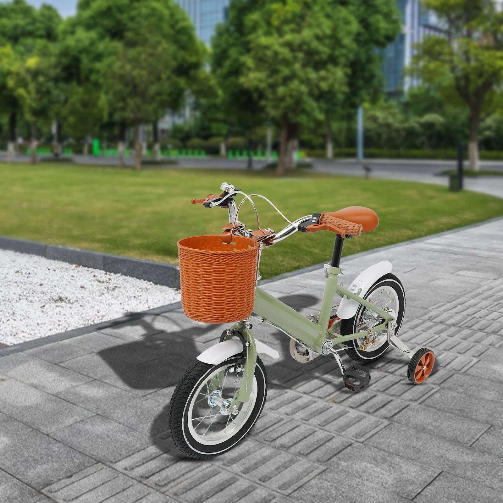 12-Inch Kids Bike for Early Riders-Green / GERMANY