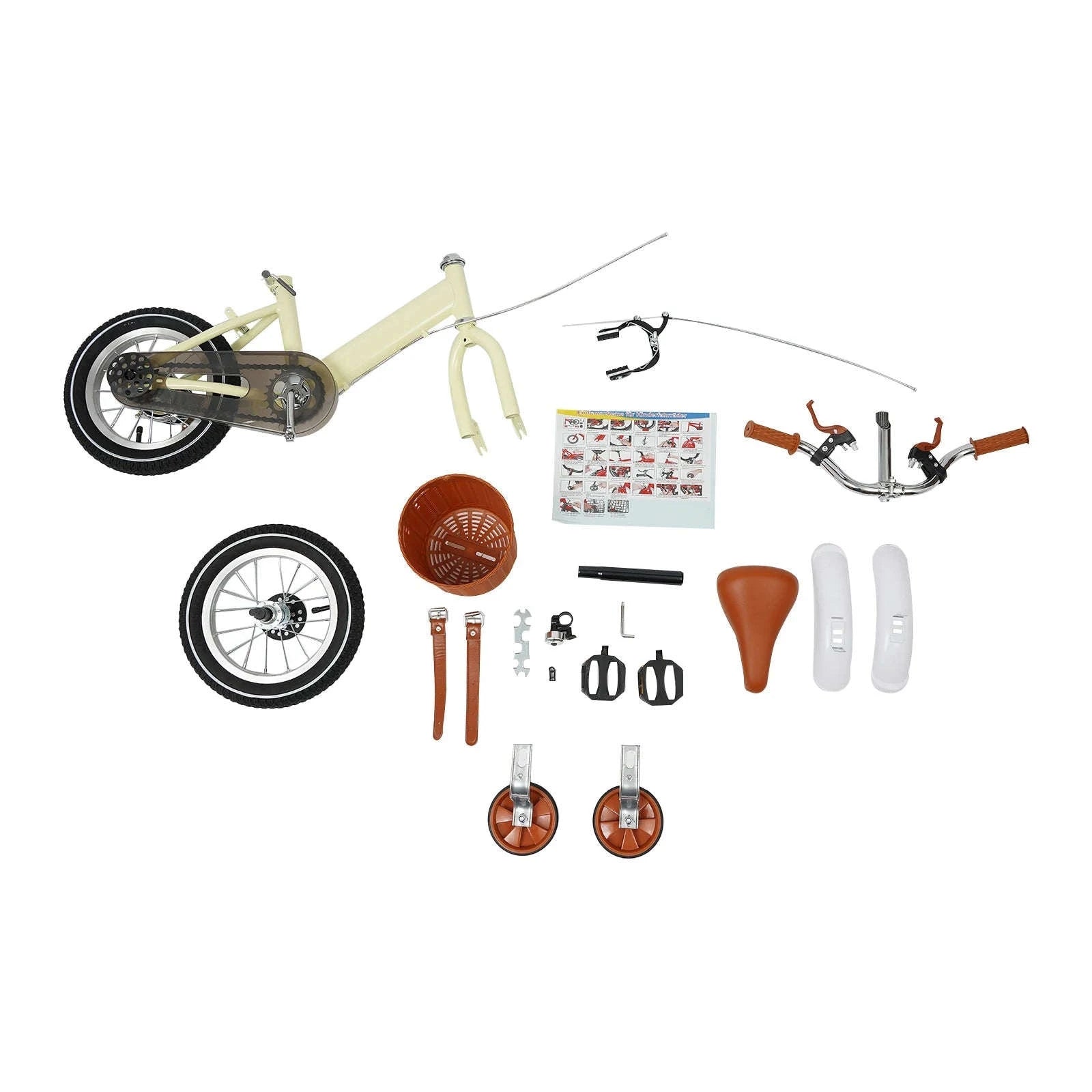 12-Inch Kids Bike for Early Riders-Green / GERMANY