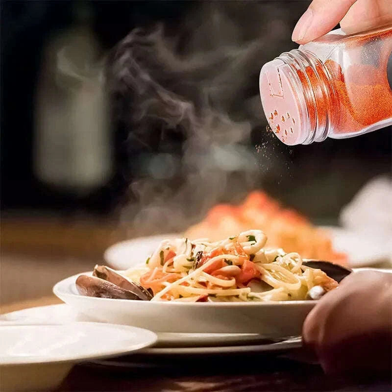 12-Piece Glass Spice Bottle Jars Set 120ml-12pc / GERMANY