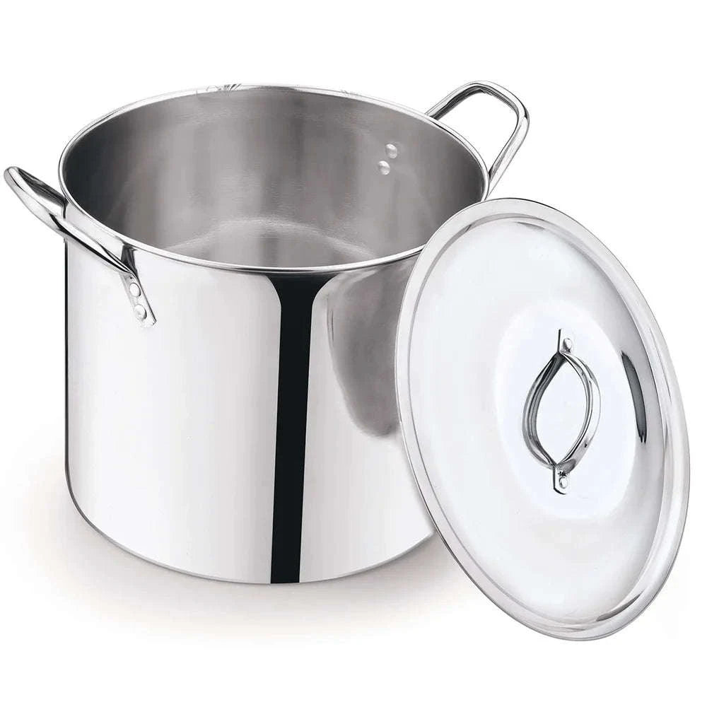 12 Quart Stainless Steel Stock Pot with Stay-Cool Handles-United States