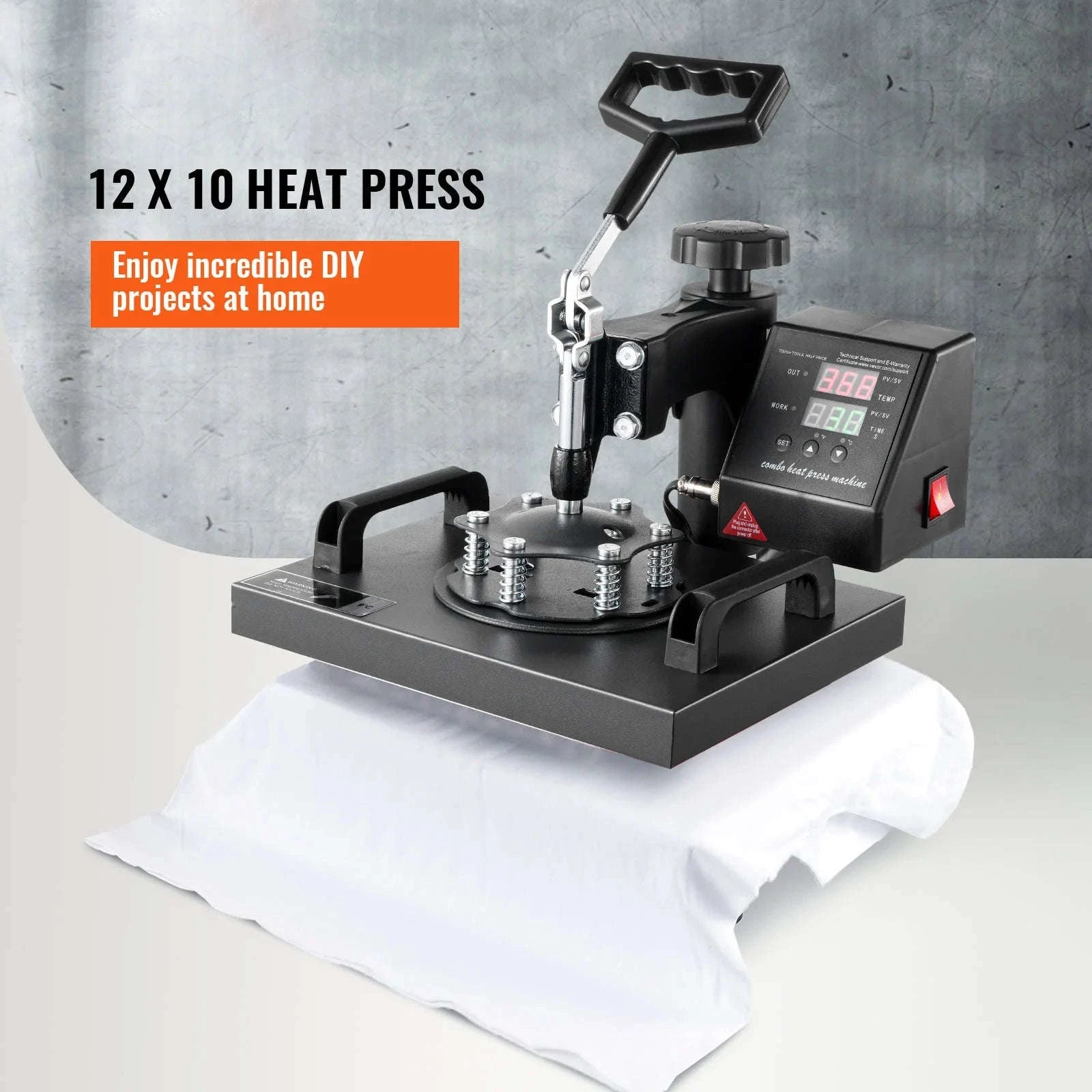 12 x 10 in Dual Digital Heat Press Machine-United States