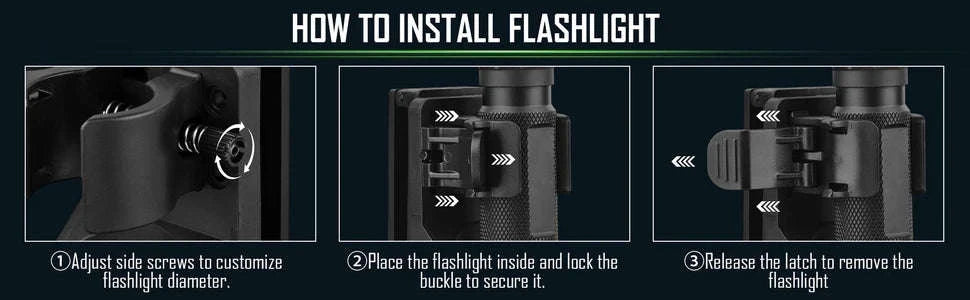 1200 Lumen Tactical LED Flashlight with USB-C Rechargeable Battery-UF3 / 21700