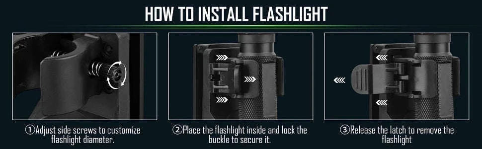 1200 Lumen Tactical LED Flashlight with USB-C Rechargeable Battery-UF3 / 21700