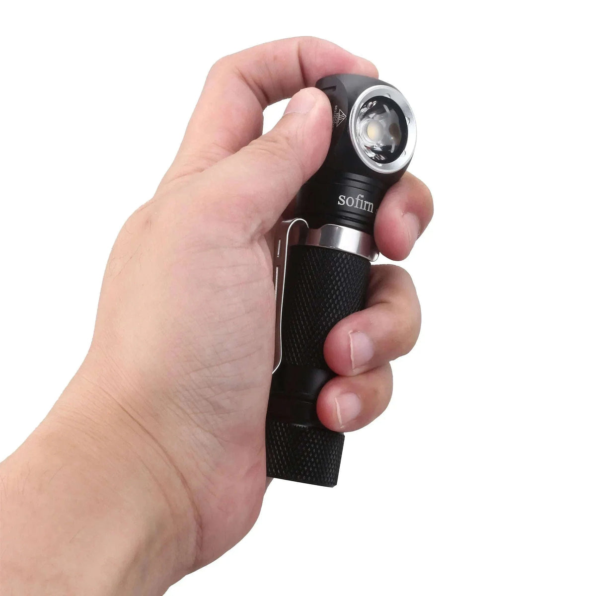 1200lm Rechargeable LED Headlamp with Magnetic Tail Cap-5000K / Poland