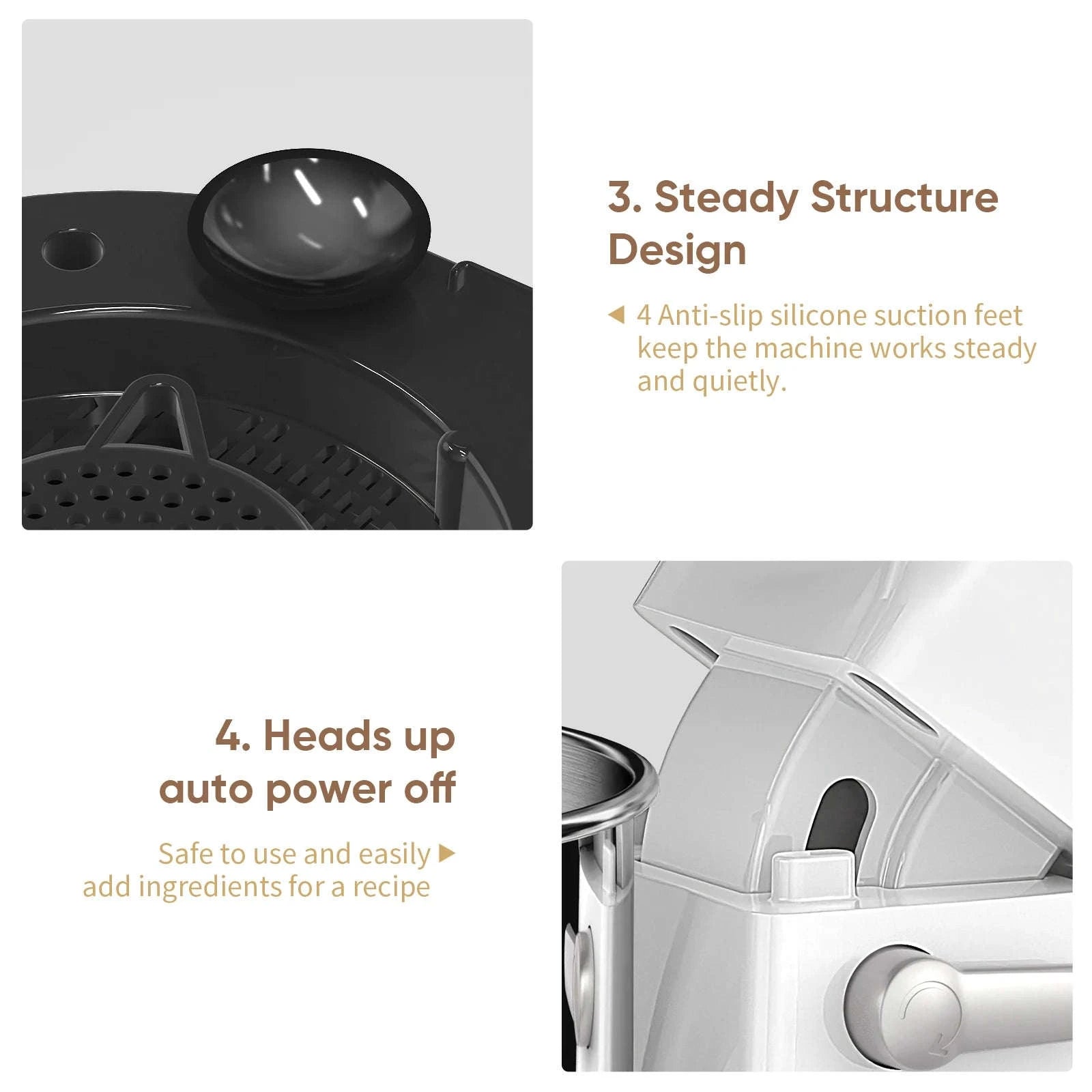 1200W 11-Speed Stand Mixer with 5L Bowl-BM602E WHITE / EU / france
