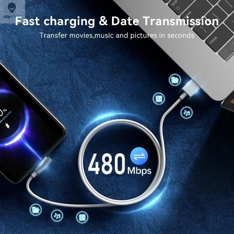 120W Fast Charger For Xiaomi 14 13 12 11 Pro Ultra Lite USB A To Type C Quick Charging Phone Cable For Redmi Note 12 Accessories