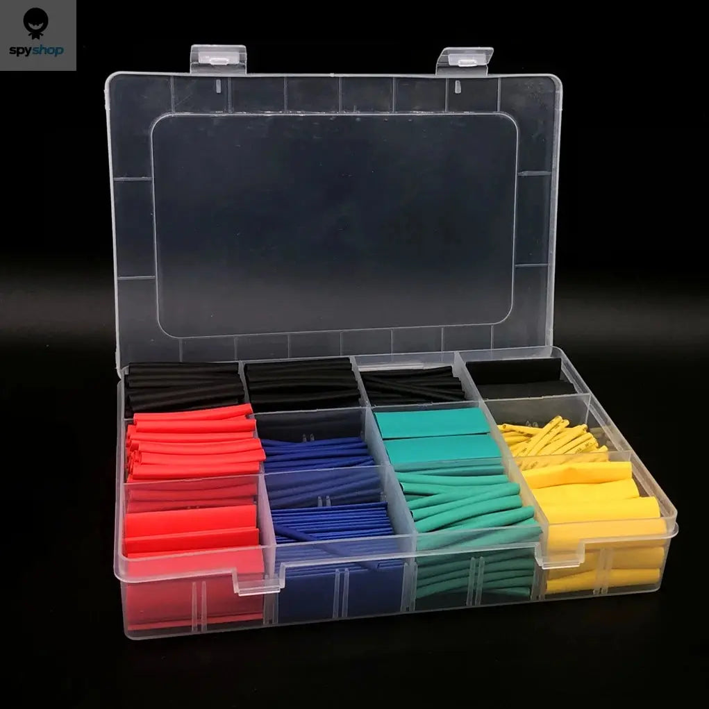 127-750pcs Heat-shrink Tubing Thermoresistant Tube Heat Shrink Wrapping Kit Electrical Connection Wire Cable Insulation Sleeving Spy-shop.com