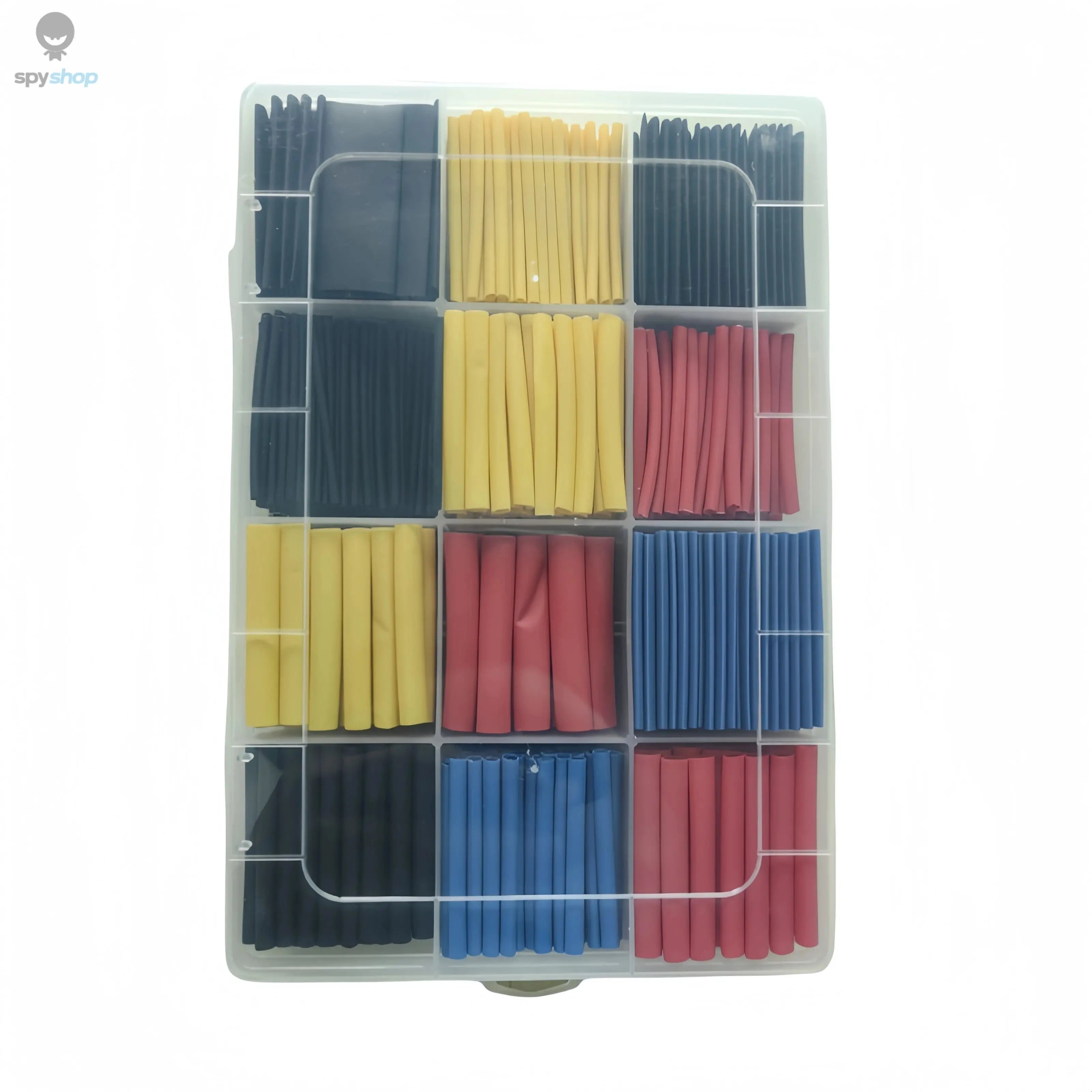 127-750pcs Heat-shrink Tubing Thermoresistant Tube Heat Shrink Wrapping Kit Electrical Connection Wire Cable Insulation Sleeving Spy-shop.com