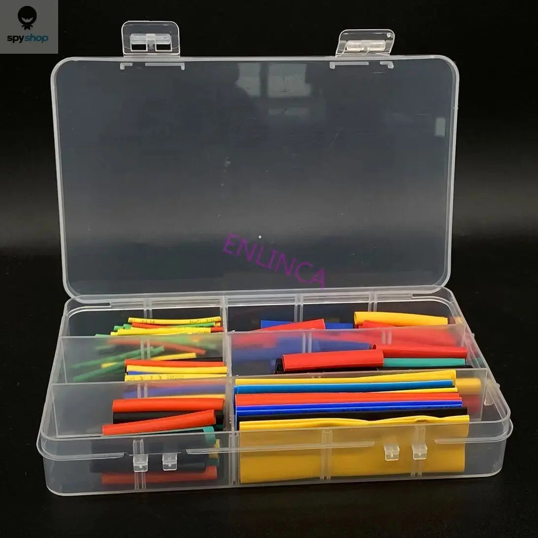 127-750pcs Heat-shrink Tubing Thermoresistant Tube Heat Shrink Wrapping Kit Electrical Connection Wire Cable Insulation Sleeving Spy-shop.com