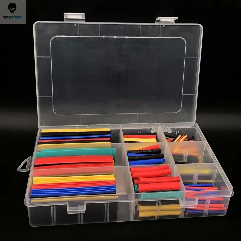 127-750pcs Heat-shrink Tubing Thermoresistant Tube Heat Shrink Wrapping Kit Electrical Connection Wire Cable Insulation Sleeving Spy-shop.com