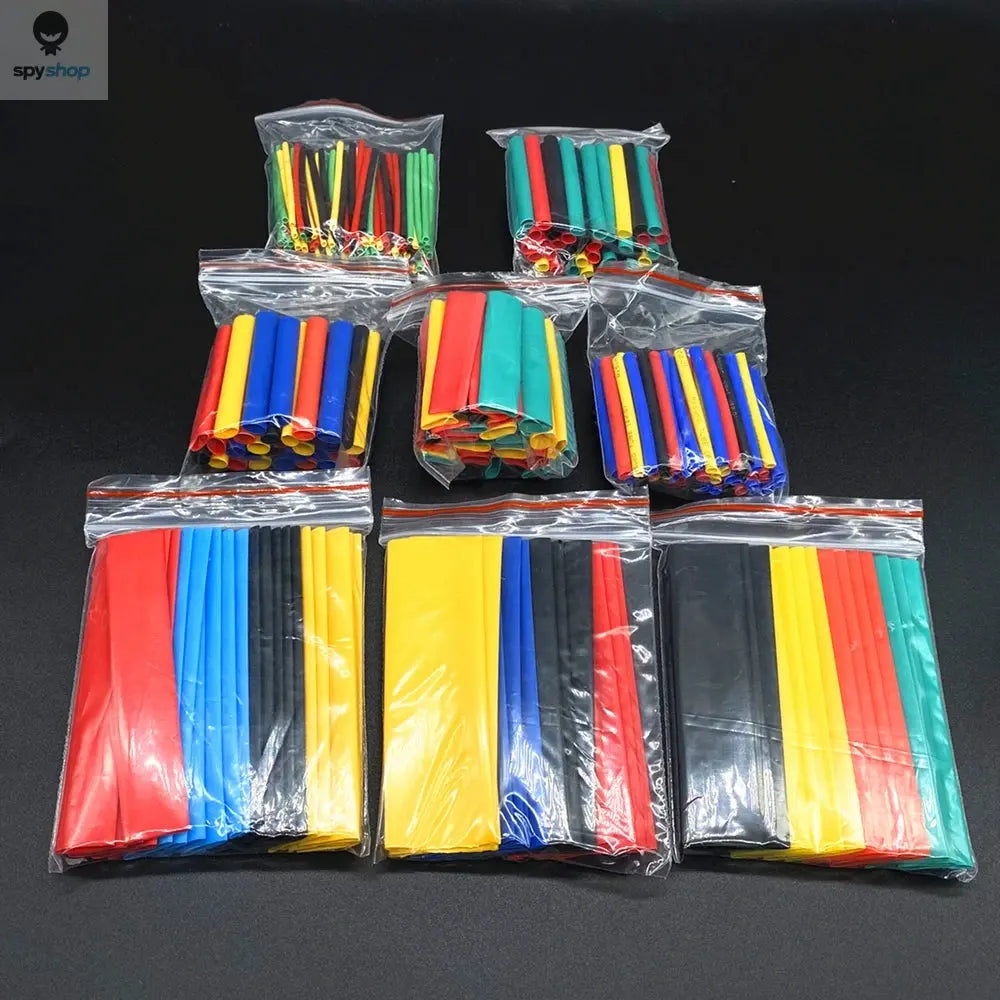 127-750pcs Heat-shrink Tubing Thermoresistant Tube Heat Shrink Wrapping Kit Electrical Connection Wire Cable Insulation Sleeving Spy-shop.com