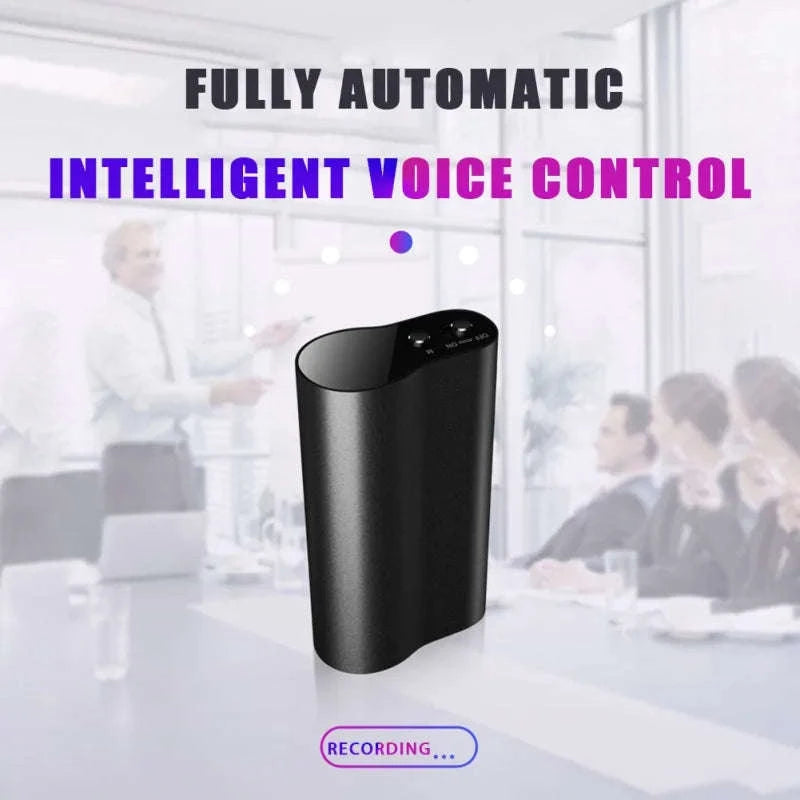 128GB 500‑Hour Digital Voice Recorder with Magnetic Mount-Voice recorder / China Mainland / 128 GB