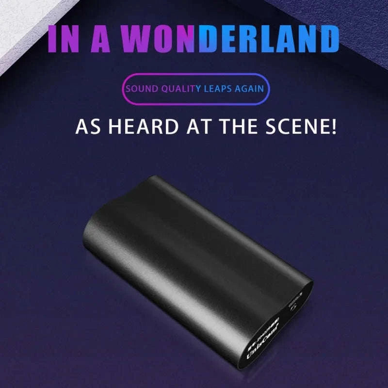 128GB 500‑Hour Digital Voice Recorder with Magnetic Mount-Voice recorder / China Mainland / 128 GB