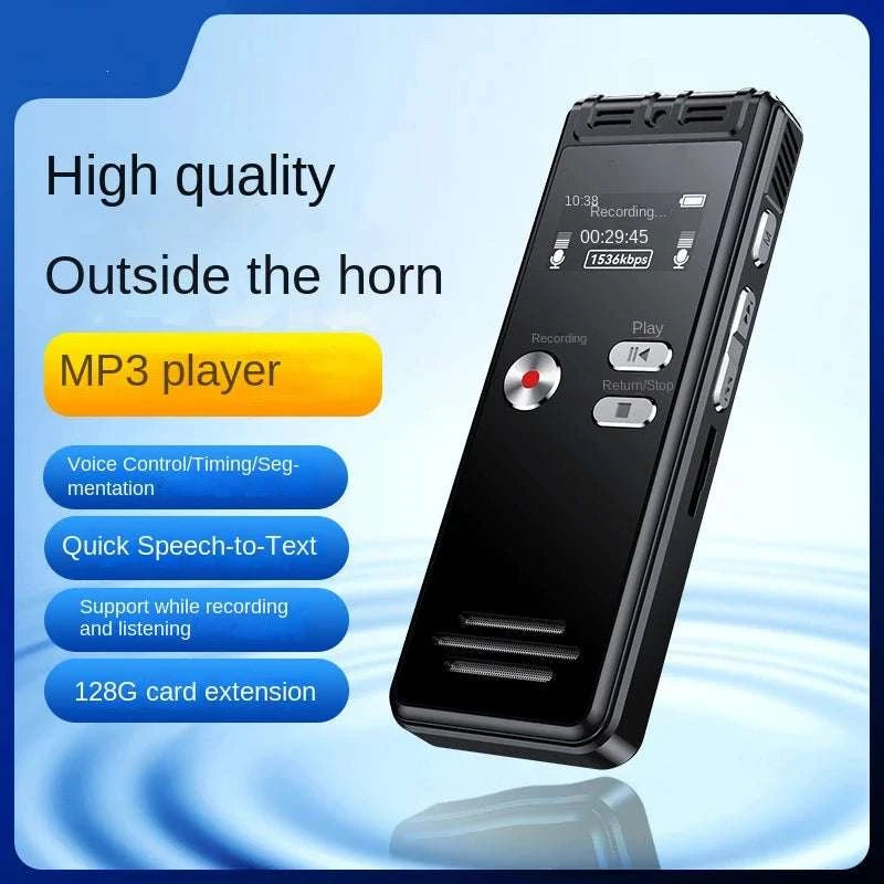 128GB Voice Activated Mini Recorder with Noise Reduction & USB-R30 / 64 GB