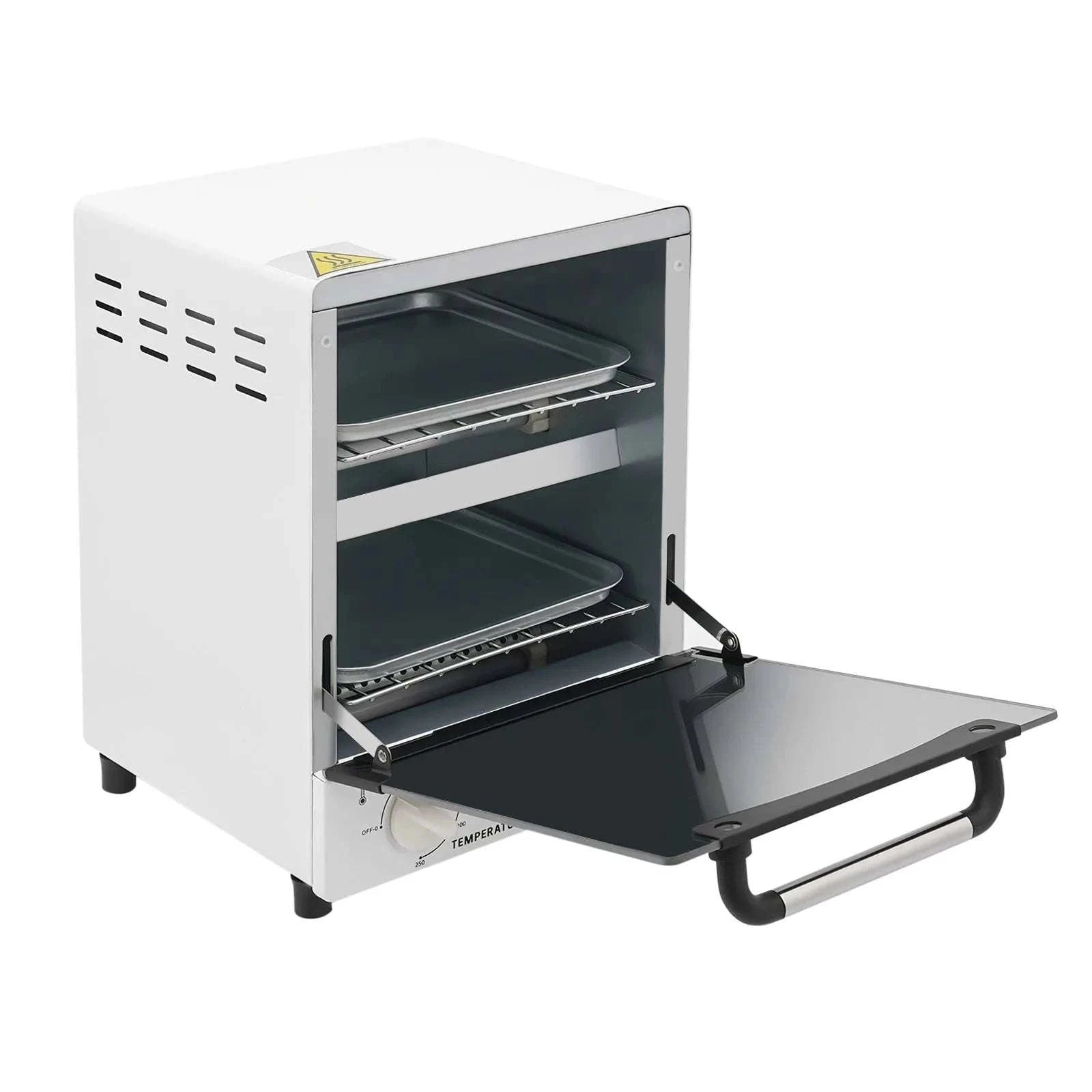 12L Infrared Heat Sterilizer 1000W Nail & Salon Tool Cleaner-WHITE / United States
