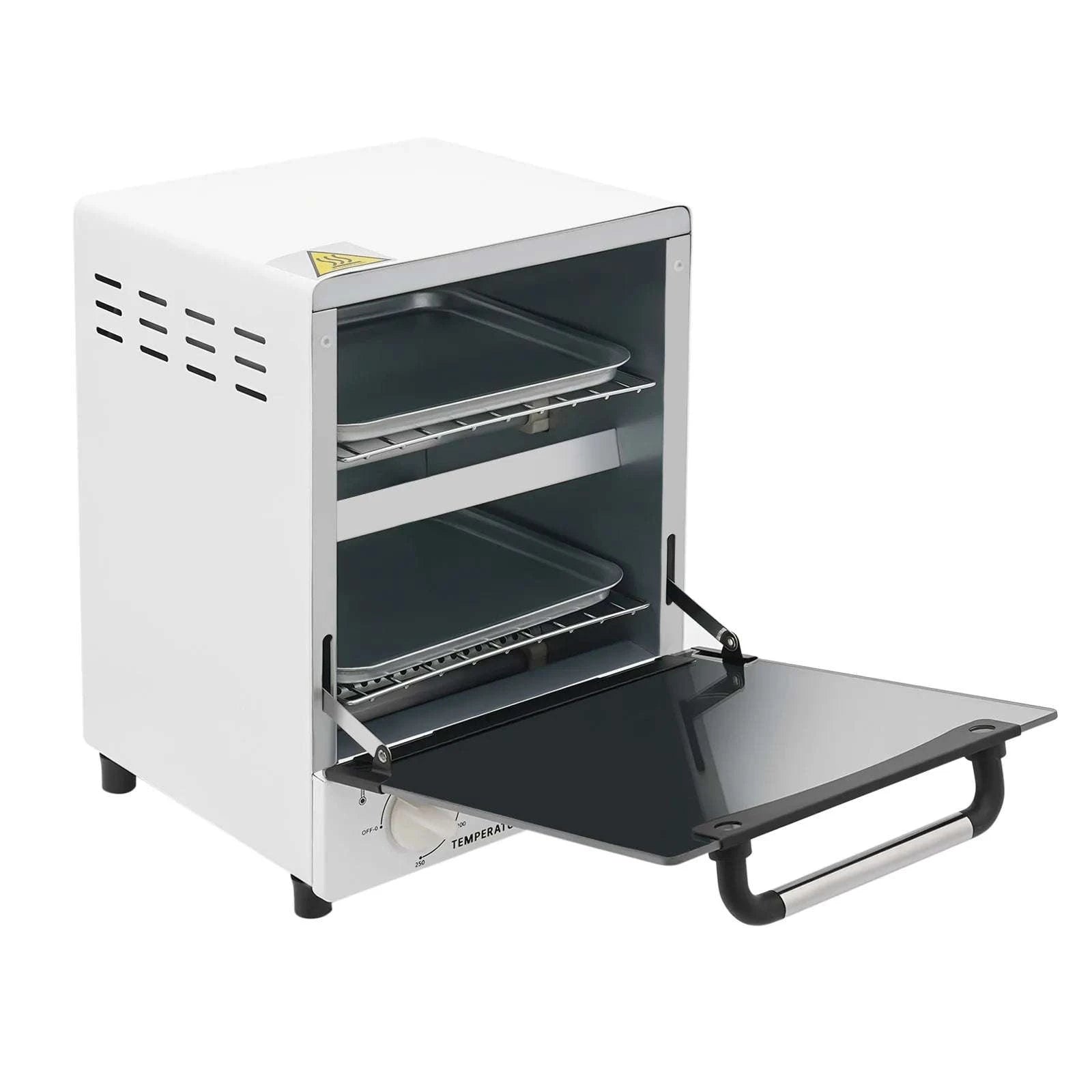 12L Infrared Heat Sterilizer 1000W Nail & Salon Tool Cleaner-WHITE / United States