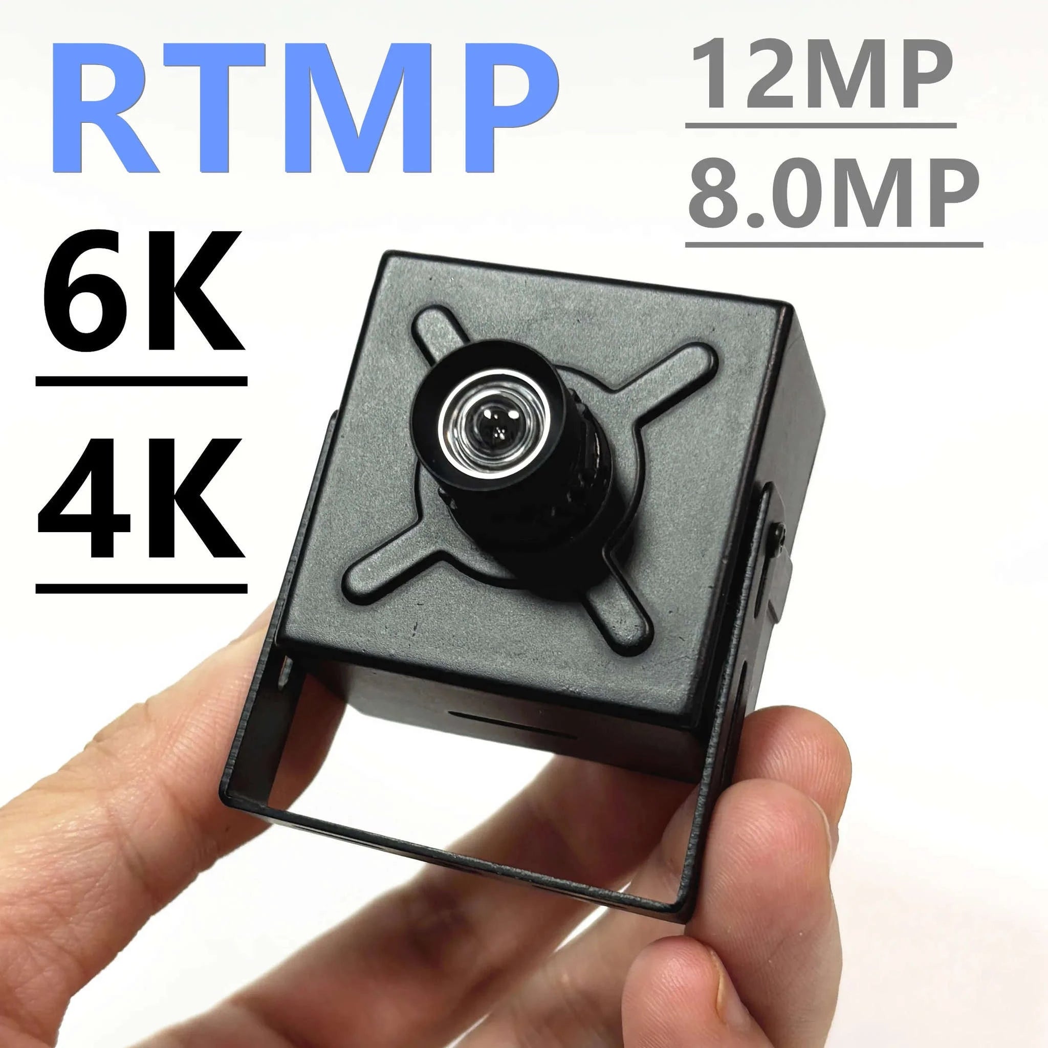 12MP Indoor PoE Security IP Camera with Mic and Motion Detection-8MP POE / 2.8mm