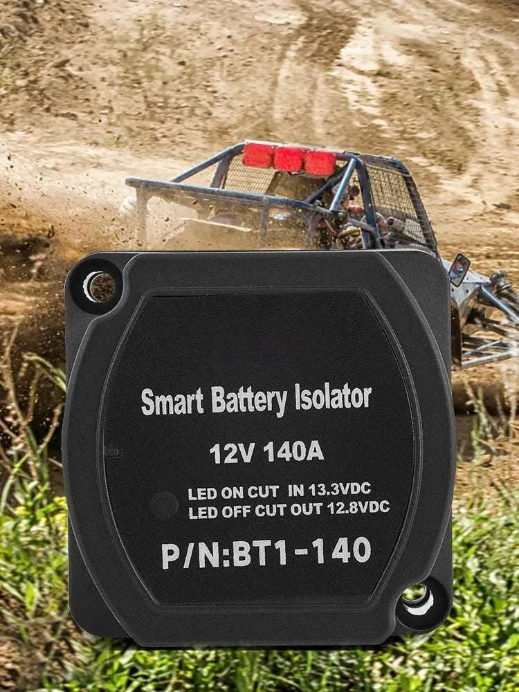 12V 140A Split Charge Relay Kit Dual Battery Isolator for RV & ATV-6 mtr Battery Cable / Poland