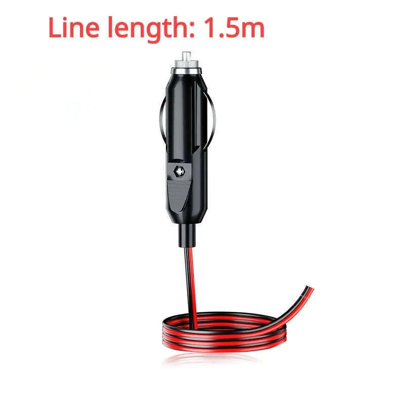 12V 24V Car Cigarette Lighter Plug with Wire, 20A Fused Connector-Germany / 0.6m