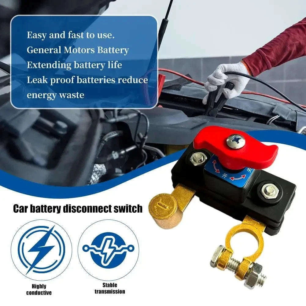 12V/24V Dual Voltage Battery Cut Off Switch for Vehicles-B / China Mainland