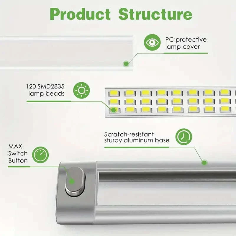 12V 24V LED Interior Light Bar Strip 120 LEDs-1pc