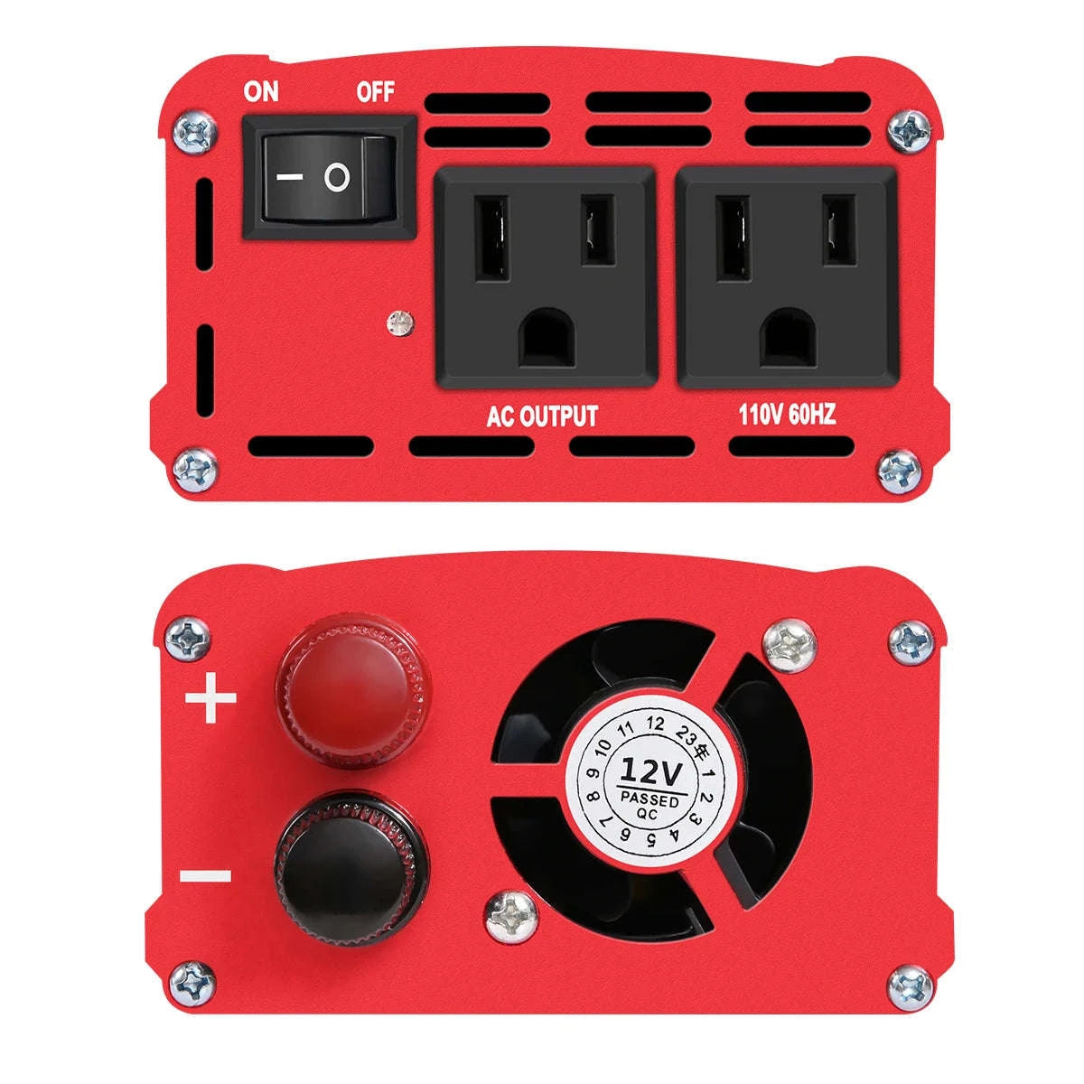 12V/24V Power Inverter 600W-2500W AC 110V Universal Socket-12V 1500W 110V 60HZ