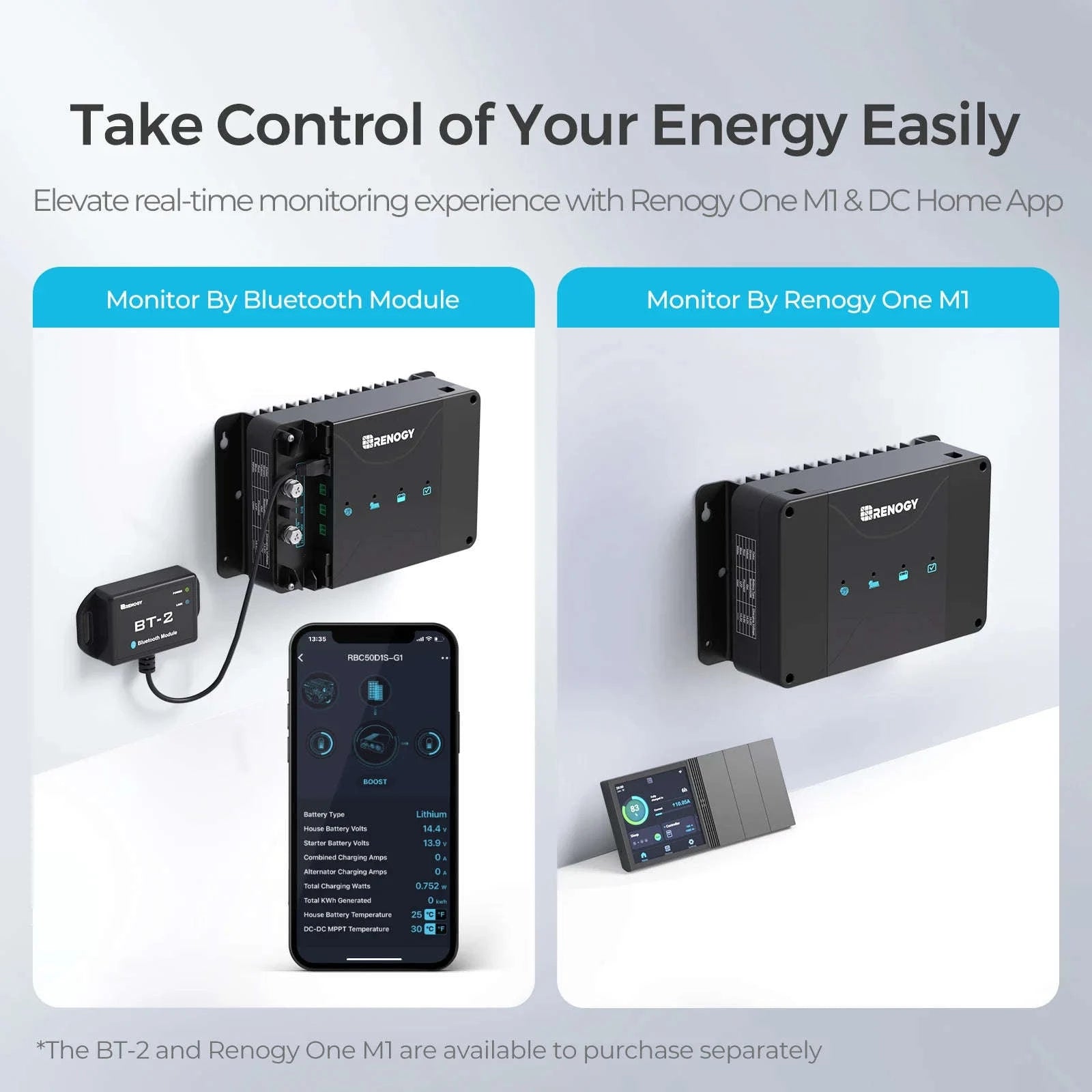 12V 50A DC to DC Battery Charger with MPPT-United States