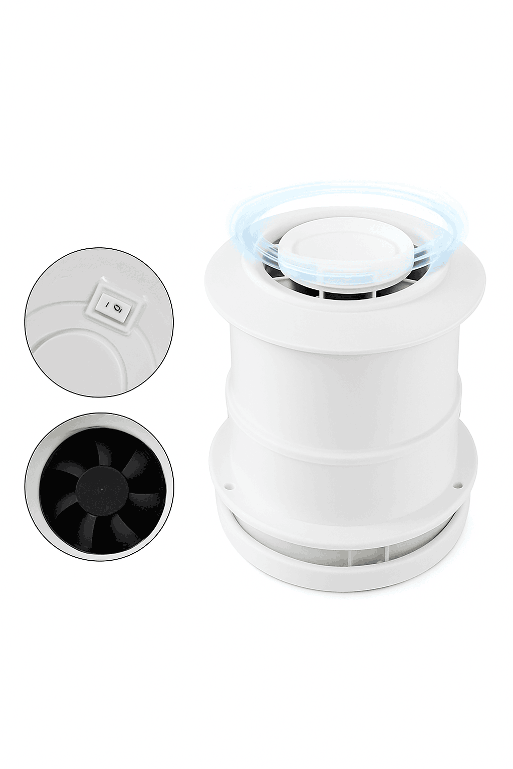 12V Car Exhaust Fan for RV Camper Trailer Ventilation-Silent fan