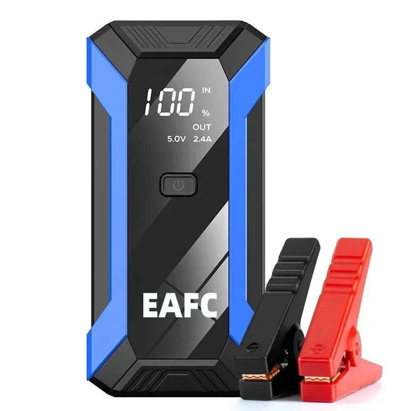 12V Car Jump Starter 1200A Booster with Power Bank and LED Light-2000A with Box / United States