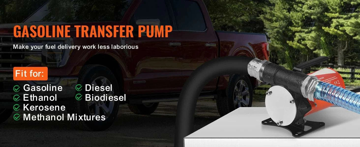 12V DC Fuel Transfer Pump 5–15 GPM Portable Diesel Gas Pump-15GPM Portable Set / EU / france