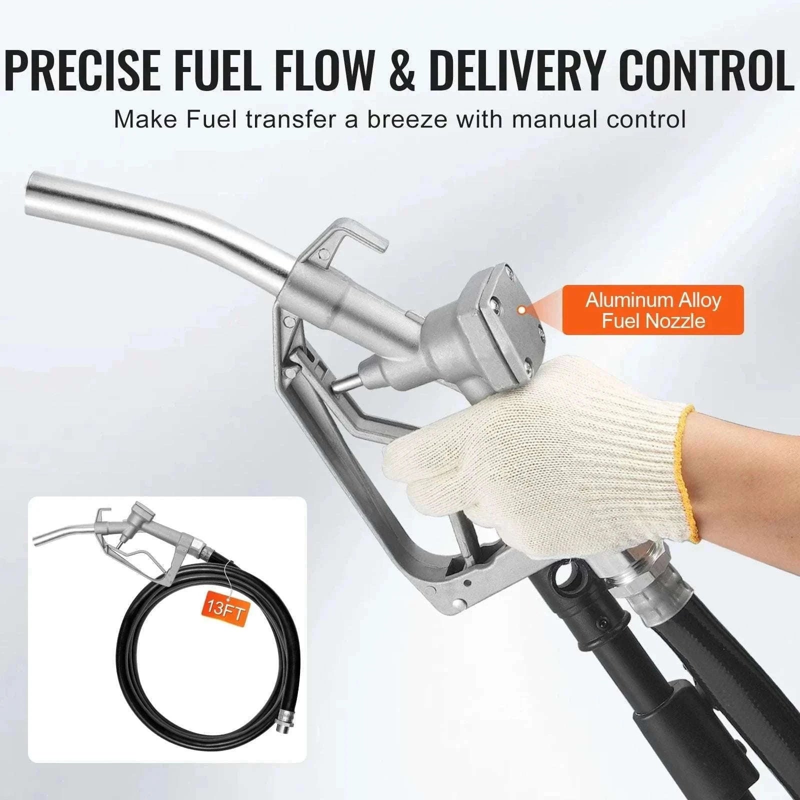 12V DC Fuel Transfer Pump 5–15 GPM Portable Diesel Gas Pump-15GPM Portable Set / EU / france