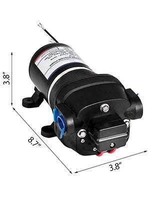 12V Diaphragm Water Pump Self-Priming 10L/Min or 17L/Min-FL-40 / EU / france