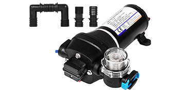 12V Diaphragm Water Pump Self-Priming 10L/Min or 17L/Min-FL-40 / EU / france