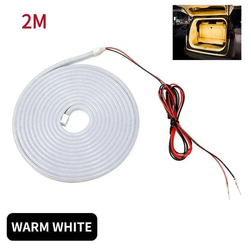 12V Dynamic Car Trunk LED Strip with Automatic Sensing-2M Dynamic LED W