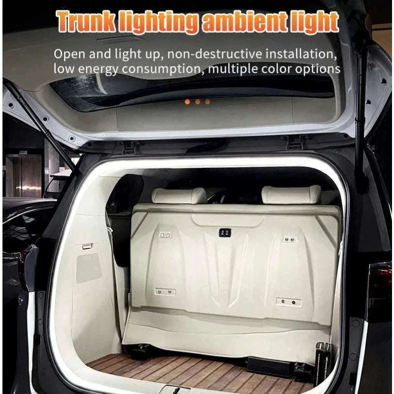 12V Dynamic Car Trunk LED Strip with Automatic Sensing-2M Dynamic LED W