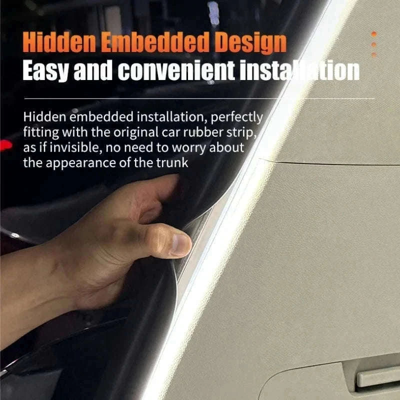 12V Dynamic Car Trunk LED Strip with Automatic Sensing-2M Dynamic LED W