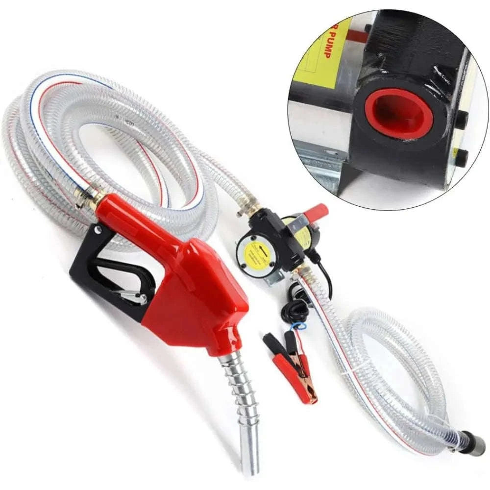 12V Electric Self-Priming Fuel Transfer Pump, 50L/Min-United States