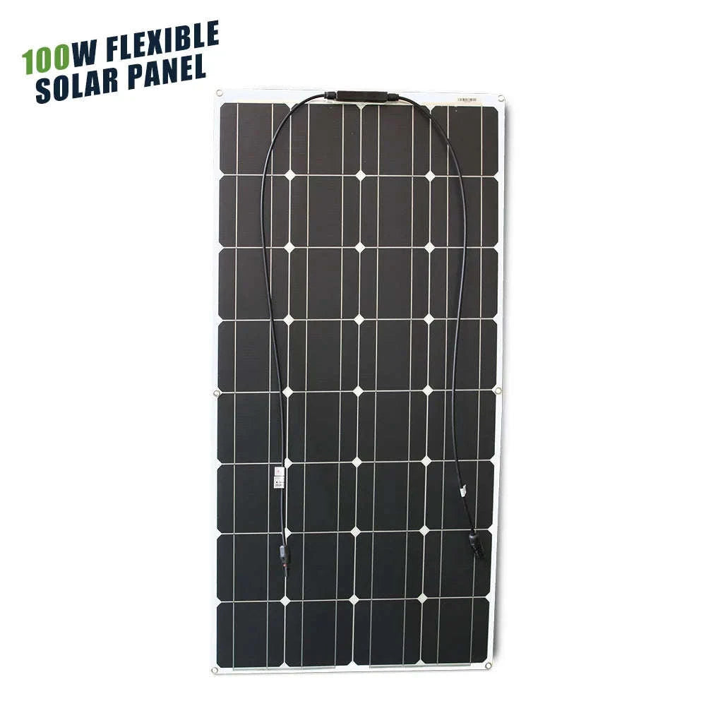 12V Flexible Solar Panel 600W 100W 200W 300W 400W 500W Bendable Waterproof Monocrystalline Best Solar Panel China for RV Boat-400w Solar Panel / spain