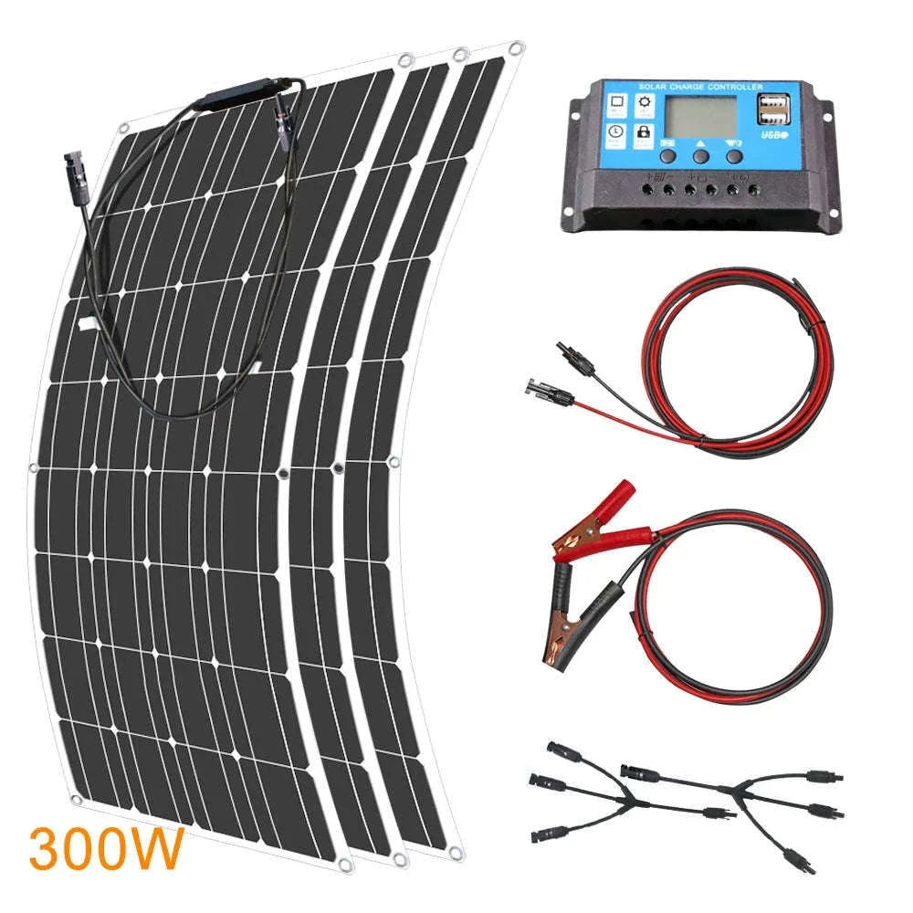 12V Flexible Waterproof Monocrystalline Solar Panel-400w Solar Panel / spain