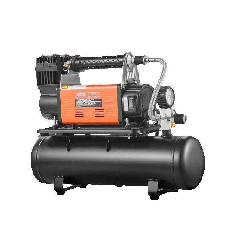 12V Heavy Duty Air Compressor 150 PSI Tire Inflator with 6L Tank-6L Tank / CZECH REPUBLIC