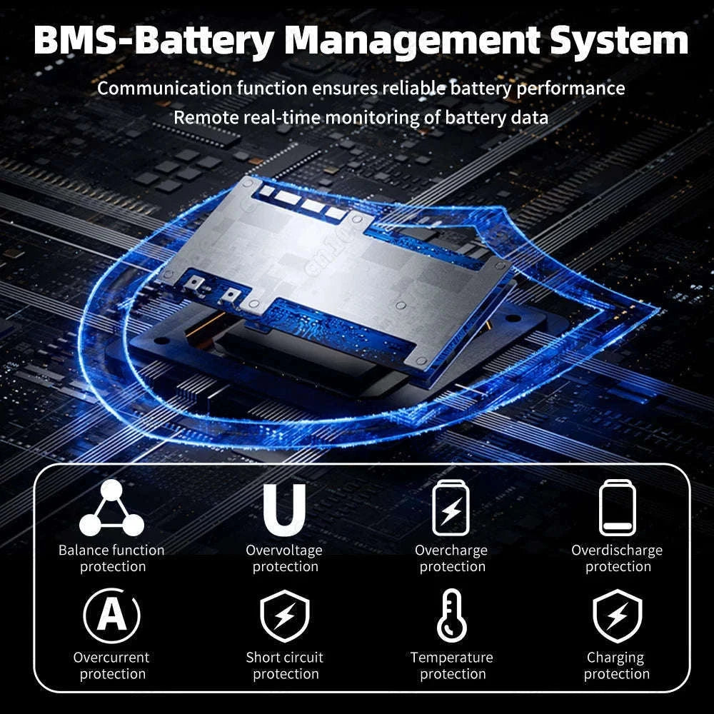 12V LiFePO4 Battery 100Ah 320Ah 360Ah for Solar RV Marine Home Storage-12v 360ah-1pcs / Poland